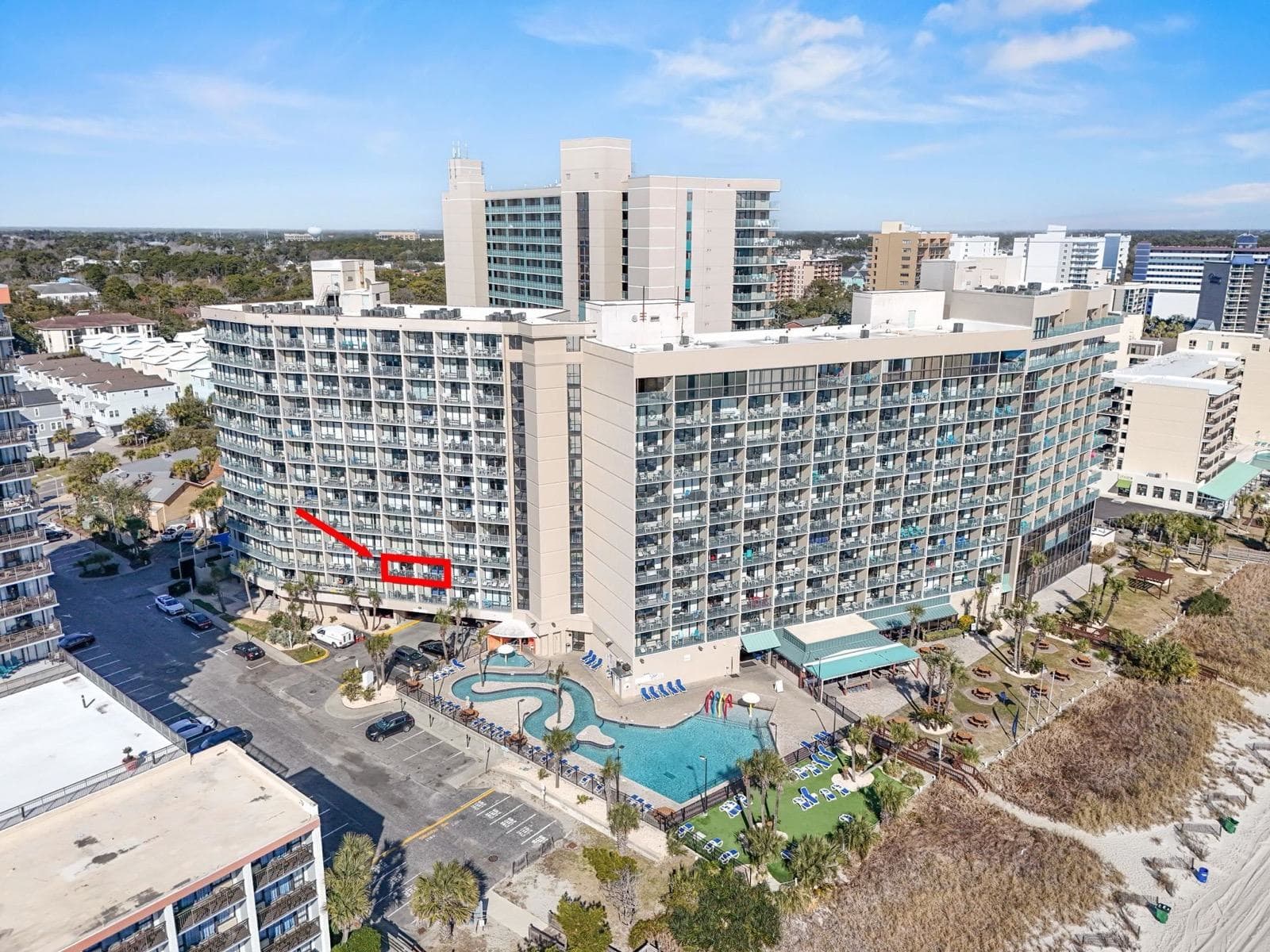 Sand Dunes Resort at 202 N 74th Ave. N, Myrtle Beach, SC